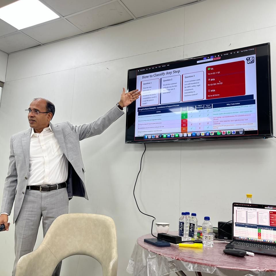 Value Stream Mapping & Step Classification